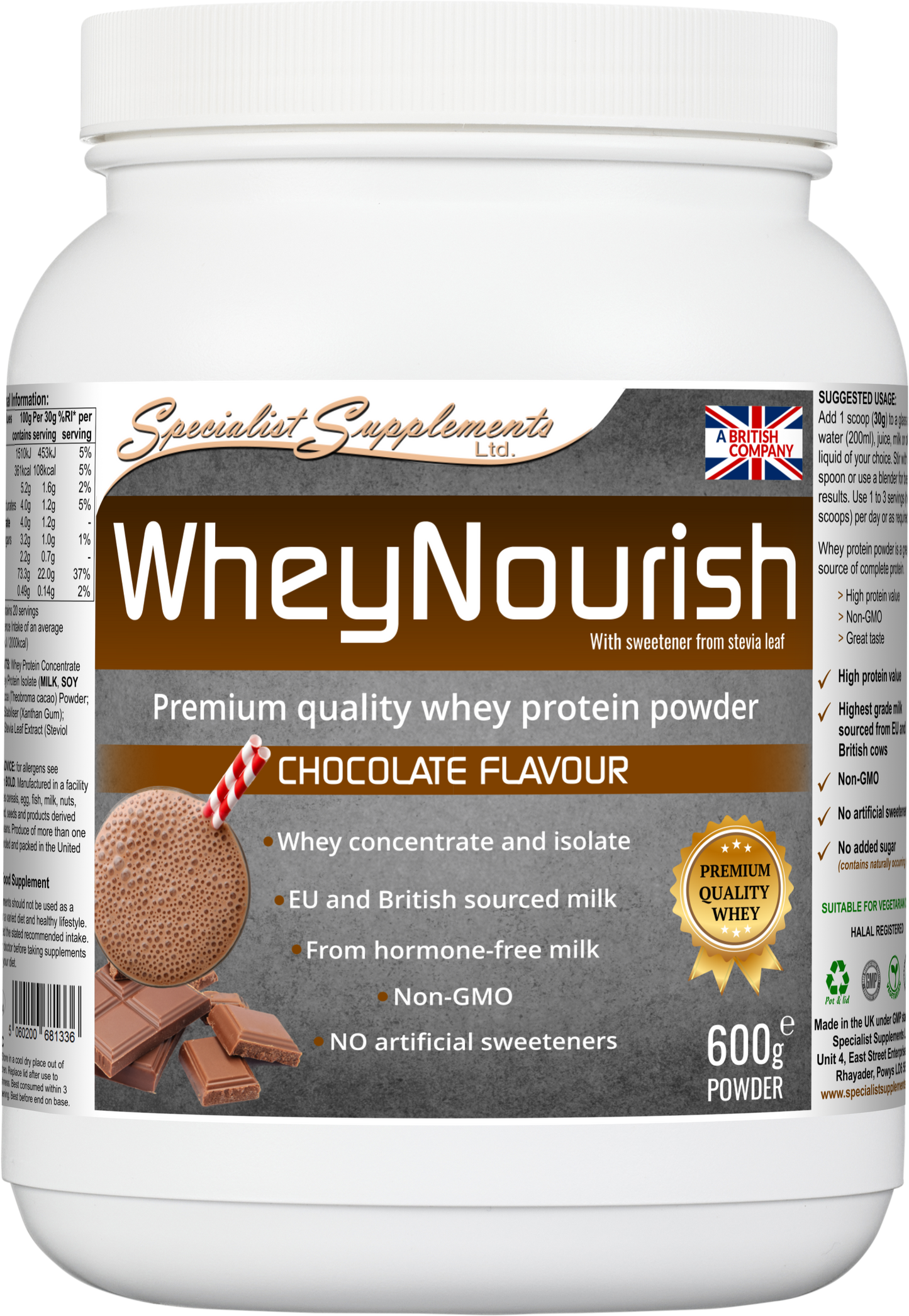 MG|BG WheyNourish (Chocolate Flavour)