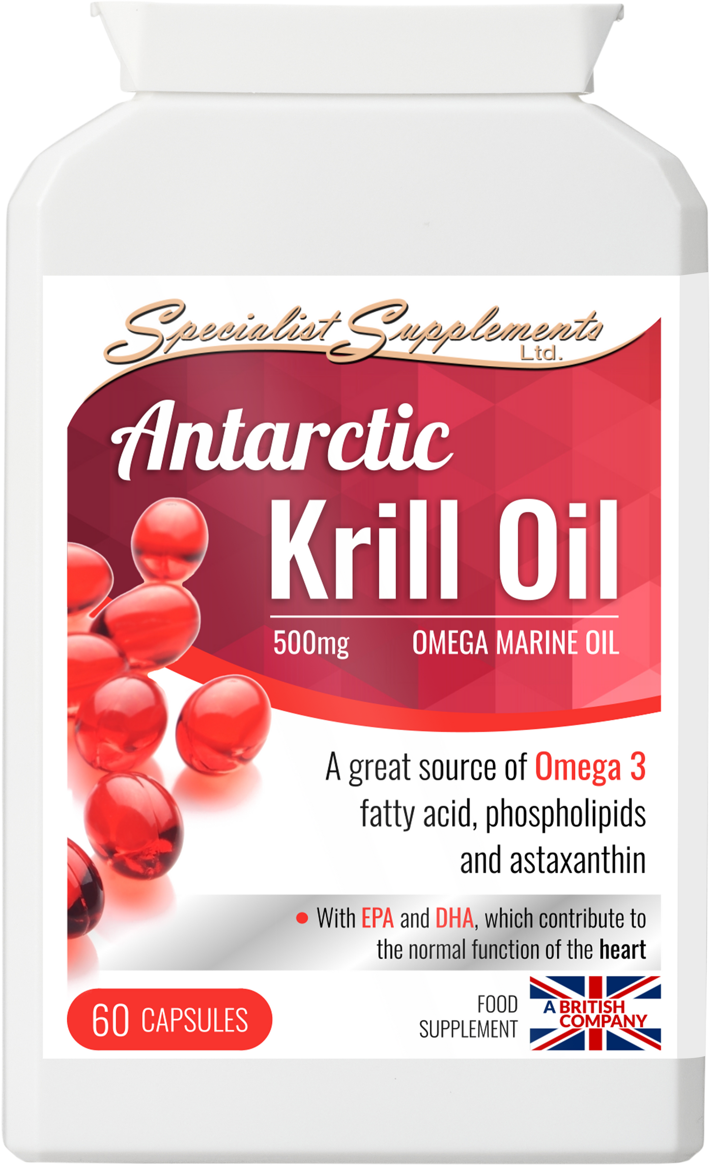 MG|BG Antarctic Krill Oil